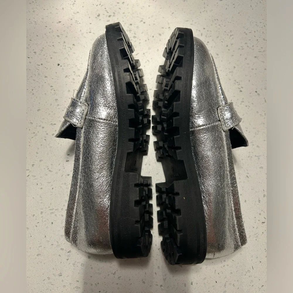 Nordstrom Silver Kids 2 Loafer - Picture 4 of 8